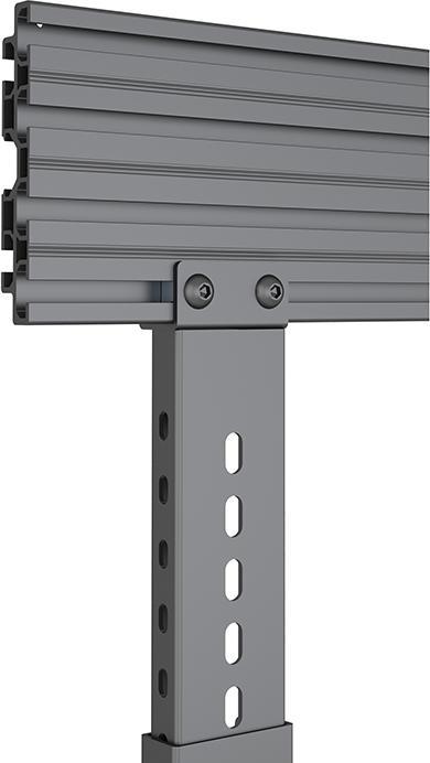 Image du produit Multibrackets 2 pieds de support, pour système modulaire Pro, acier