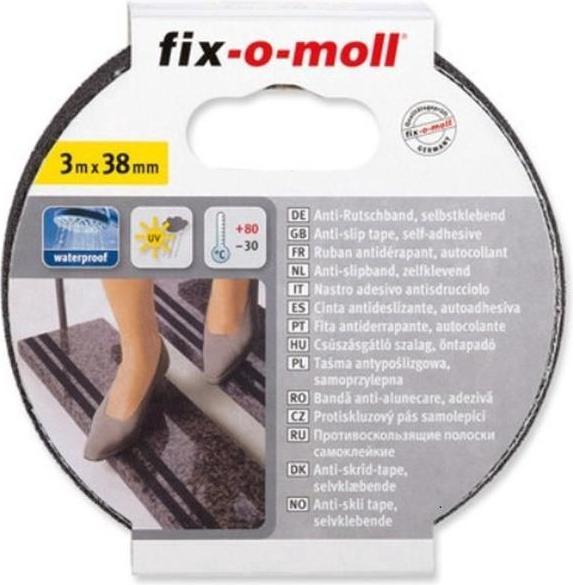 Produktbild Fix-o-moll TAPE DUCT NONSLIP BLACK 3567012 38MM (38 mm)