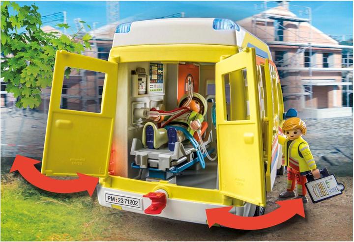 Produktbild Playmobil Rettungswagen mit Licht und Sound (71202, Playmobil City Life)