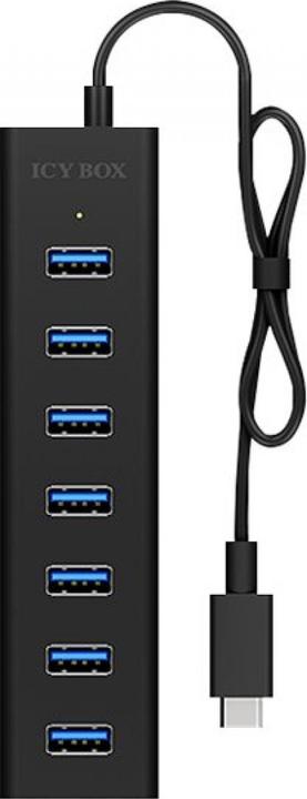Immagine prodotto Icy Box Ib-Hub1700-C3 (USB-C, 7 Porti)