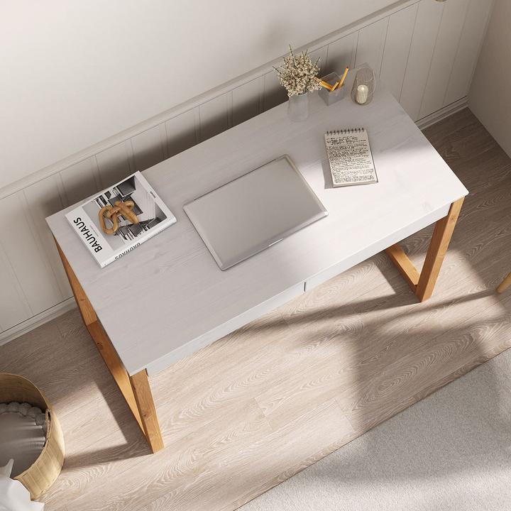Actual product image IDIMEX Schreibtisch mit 2 Schubladen NOAH