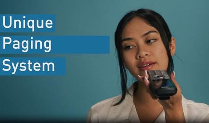 Actual product image Snom M55 Handset EU compatible only with M500 basestation