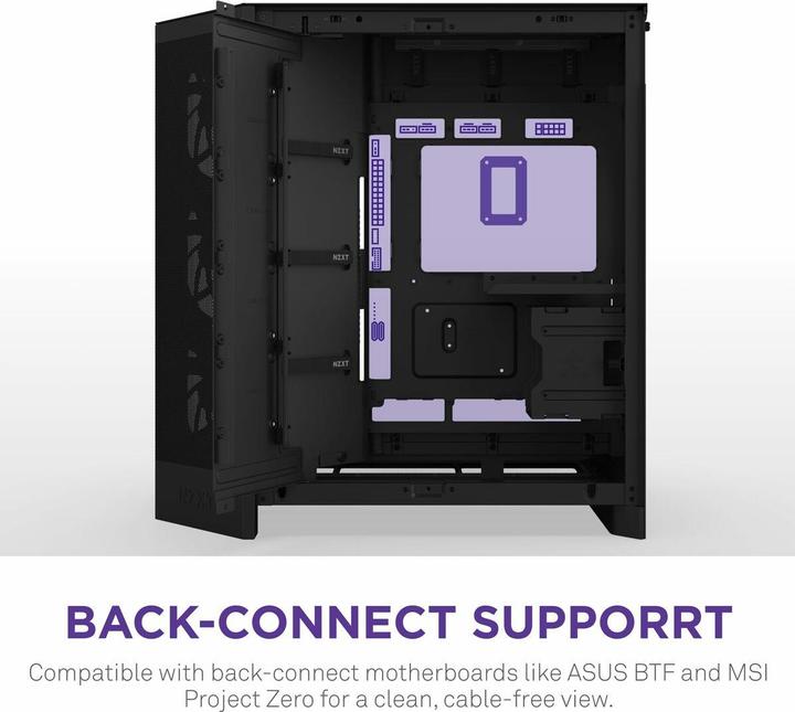 Actual product image NZXT H9 Flow (ATX, E-ATX, mATX, Mini-ITX)