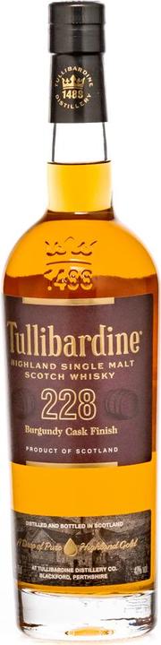 Image du produit Tullibardine Single Malt 228 Burgundy Wood Finish (Single Malt, Scotch Whisky, 1 x 70 cl)