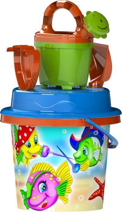 Outdoor Active Ensemble de seaux 5 pièces