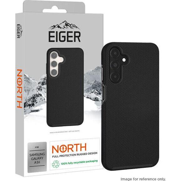 Thumbnail - Eiger North Case (Samsung Galaxy A16), Smartphone Hülle, Schwarz