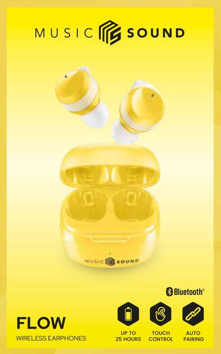 Music Sound Cellularline Music Sound Bluetooth Earphones FLOW