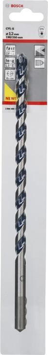 Produktbild Bosch Professional Zubehör Betonbohrer CYL-5, Blue Granite, 12 x 190 x 250 mm (12 mm)