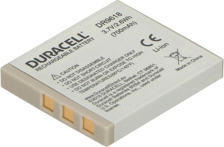 Produktbild Duracell Li-Ion Akku 700 mAh für Fujifilm NP-40 (Kamera Akku)