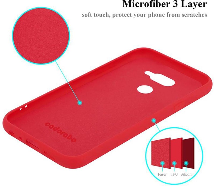 Produktbild Cadorabo TPU Liquid Silicone Case Cover (LG K40s)