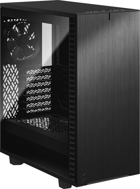 Actual product image Fractal Define 7 Compact Black Solid (ATX, mATX, Mini-ITX)