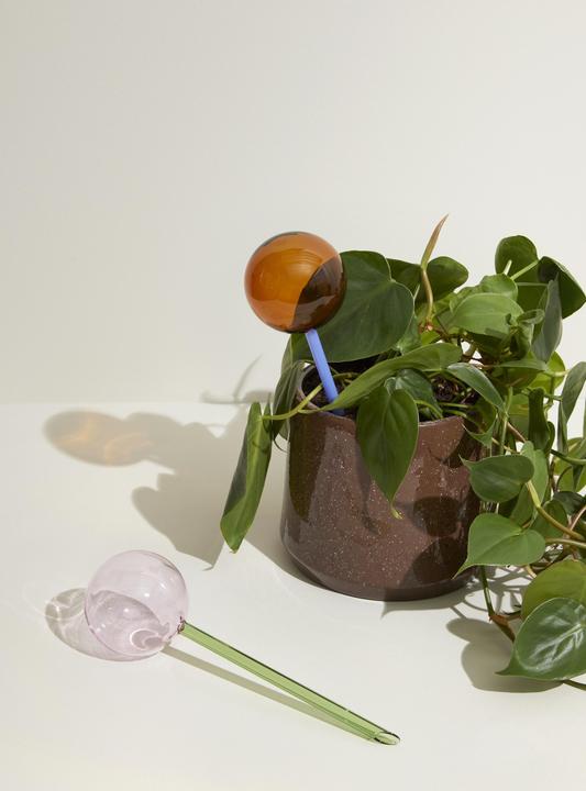 Actual product image Hübsch Pretty - Flora Aqua globe Amber/Blue (Irrigation balls)