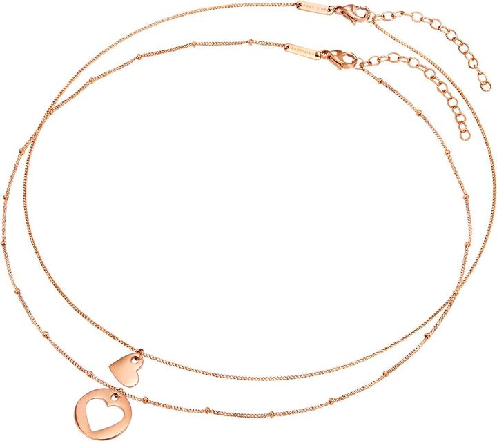 Image du produit Eastside Femme Coeur Acier inoxydable or rose 40,0/45,0 cm Chaîne de base + 5,0 cm Extension - 29756 (Acier inoxydable)