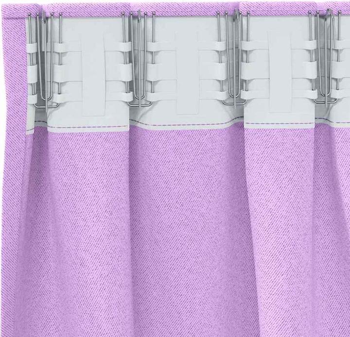 Produktbild vidaXL Lichtschützende Vorhänge (260 x 140 cm)