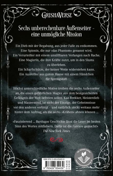 Immagine prodotto Das Lied der Krähen (Tedesco, Leigh Bardugo, 2017)