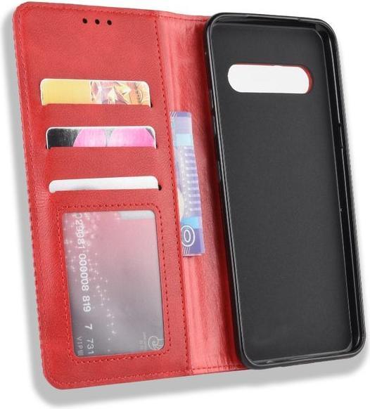 Produktbild MU Classic Retro Leder Bookcover Series (LG V60 ThinQ 5G)