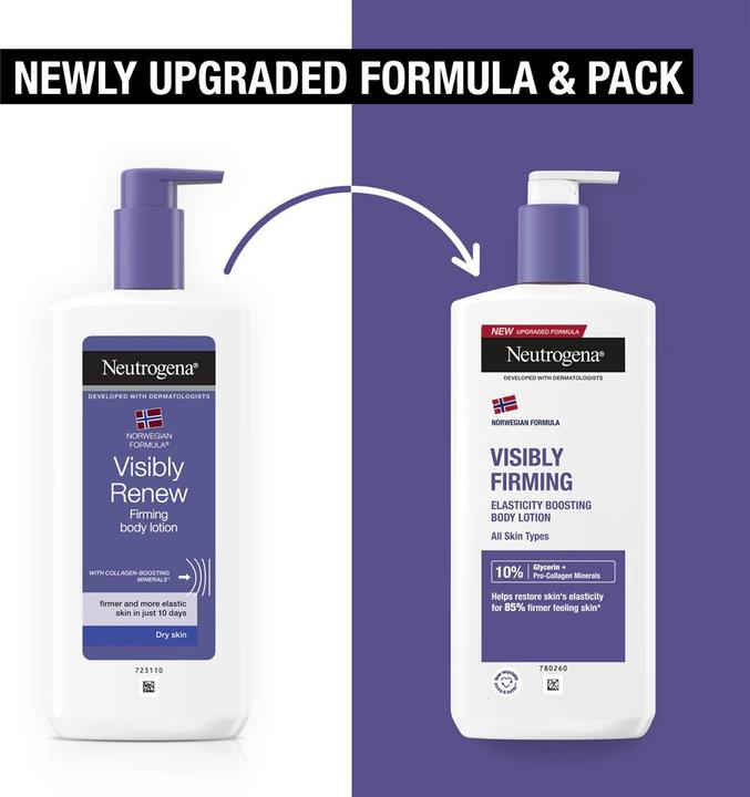 Actual product image Neutrogena Norwegian FormulaÂ® Visibly Renew (Body lotion, 400 ml)