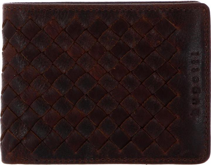 Actual product image Bugatti Woven wallet leather 11 cm