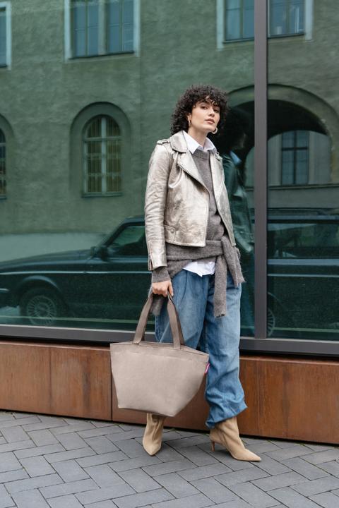 Immagine prodotto reisenthel Shopper M herringbone mokka