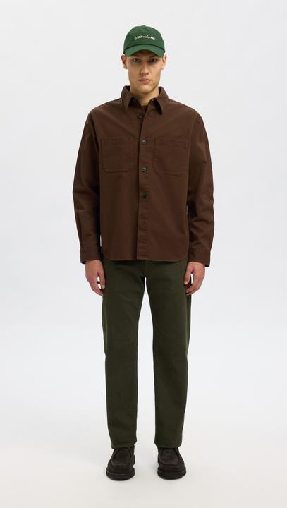 Produktbild Selected Homme Regular Fit Twill Overshirt (XXL)