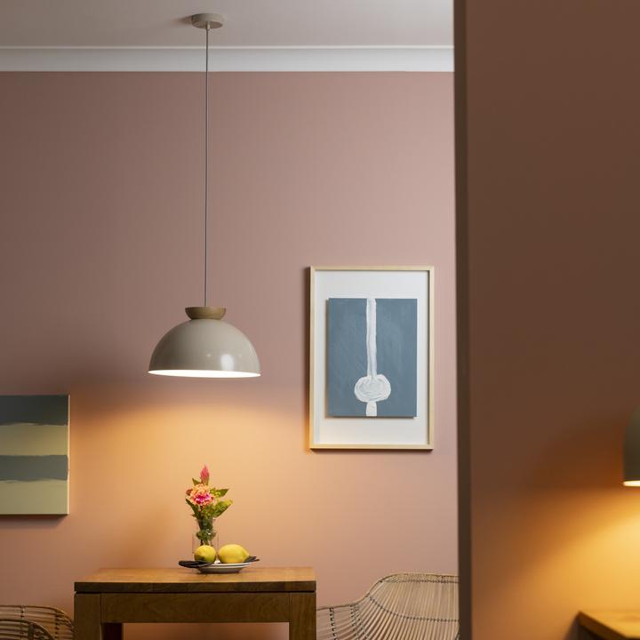 Image du produit Brilliant Nalam lampe suspendue 35cm bois clair/gris Dimension: 174,5x35 (E27)