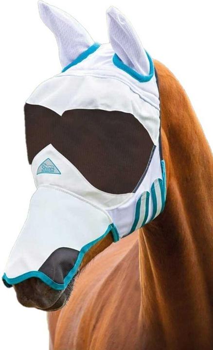 Actual product image Shires Ultra Pro Sun Shade horse fly mask