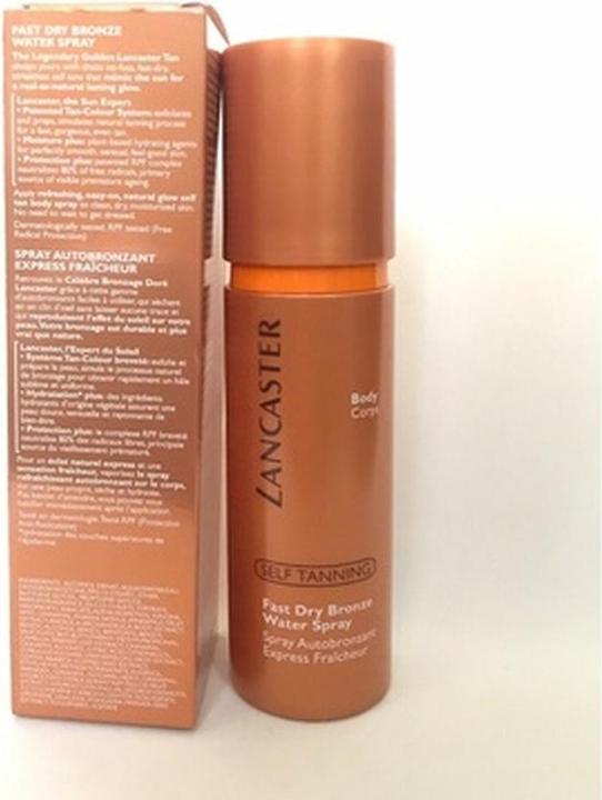 Produktbild Lancaster Fast Dry Bronze Water Spray Selbstbräuner Körper 150ml (Selbstbräunungsspray, 150 ml)