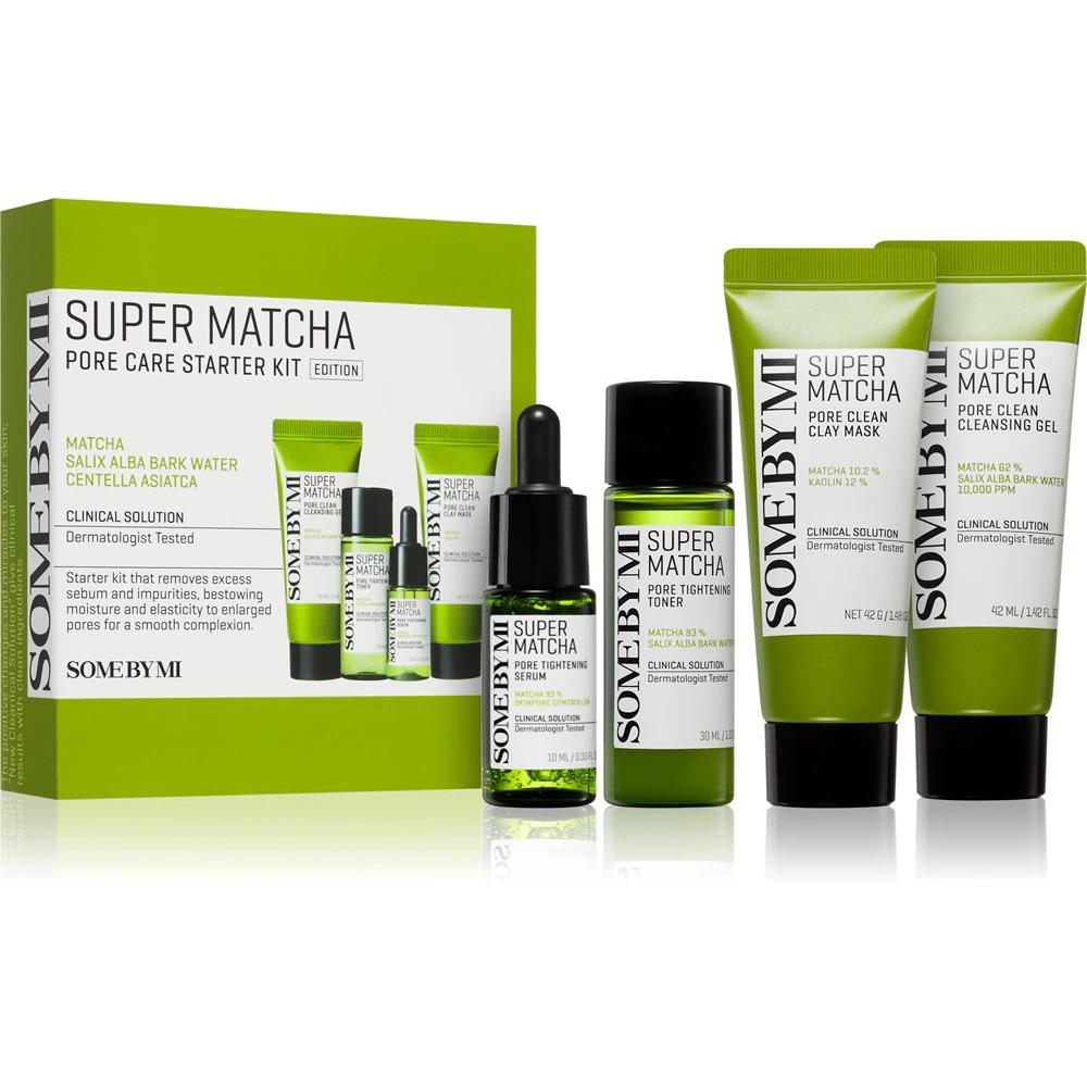 Some By Mi Neri Set Regalo Bellezza, Super Matcha Pore Care (Set Per La Cura Del Viso)