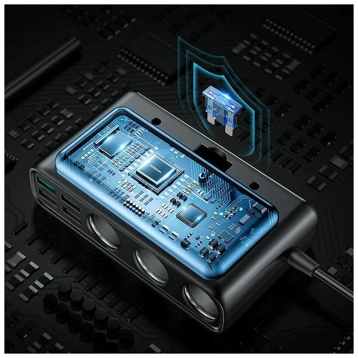 Actual product image Joyroom Multiport Car Cigarette Lighter
