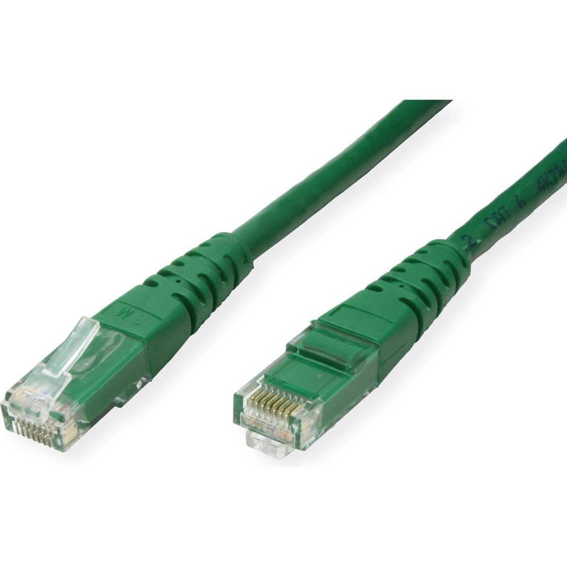 Thumbnail - Roline UTP-Patchkabel Kat.6, grün, 0,5m (UTP, CAT6, 0.50 m), Netzwerkkabel