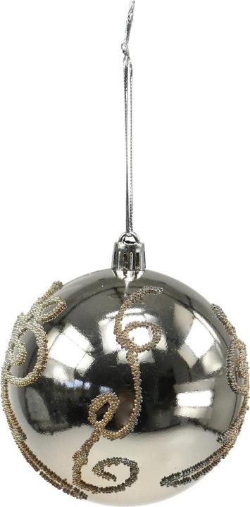 Produktbild Viana Weihnachtskugel Kunststoff Ø8cm 2St (2x)