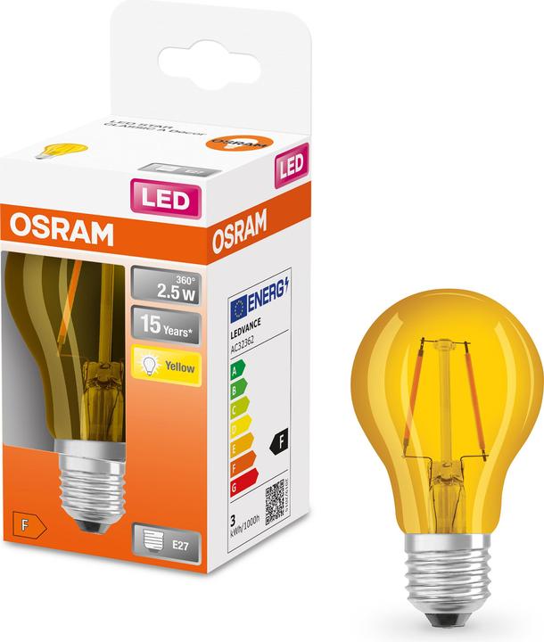 Produktbild Osram Led Star Décor Classic A (E27, 2.50 W, 235 lm, 1 x, F)