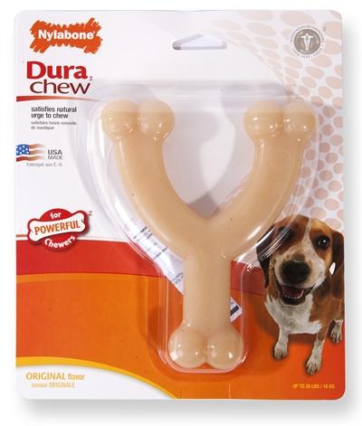 Immagine prodotto Nylabone Extreme Chew Wishbone Kipsmaak (Gioco da masticare per cani)