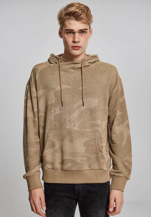 Produktbild Urban Classics High Neck Camo Hoody (M)