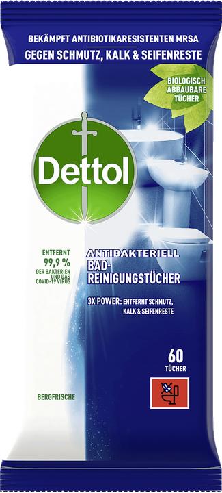 Produktbild Dettol Badreinigungstücher