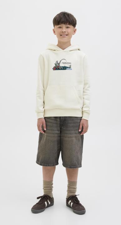 Produktbild Jack & Jones Jorskull Nature Sweat Hood Sn Jnr (128)