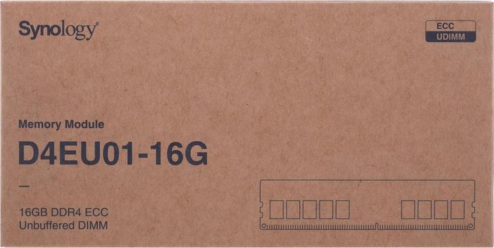 Produktbild Synology D4EU01-16G (1 x 16GB, 2666 MHz, DDR4-RAM, DIMM)