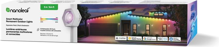 Image du produit Nanoleaf Permanent Outdoor Lights Erweiterungspack 5 Meter (500 cm, Extérieur)