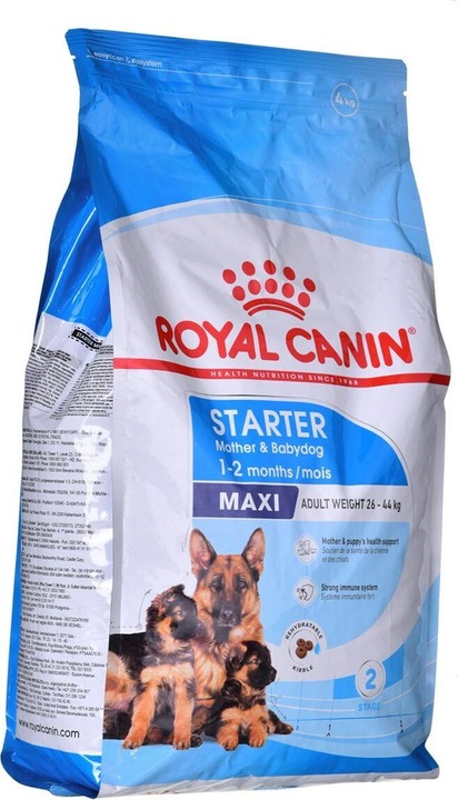 Produktbild Royal Canin SHN Maxi Starter Mother & Babydog - Hundetrockenfutter - 4kg (Welpe + Kitten, 1 Stk., 4000 g)