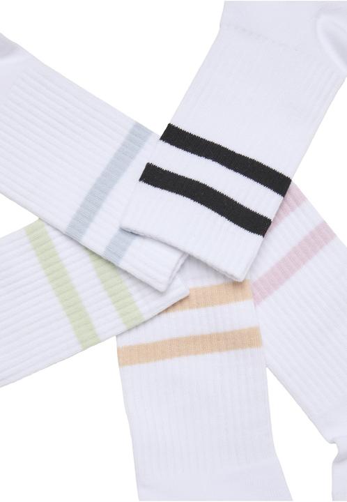 Actual product image Urban Classics Double Stripe Socks 5-Pack - 140867 (5-pack, 35 - 38)