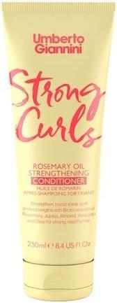 Actual product image Umberto Giannini Strong Curls Rosemary Oil Strengthening Conditioner for Curly Hair