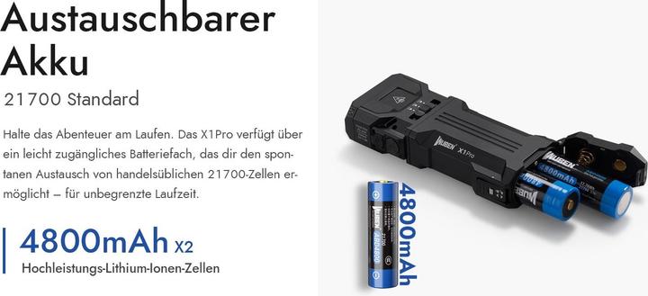 Immagine prodotto Wuben X1 Pro (13.80 cm, 12300 lm)