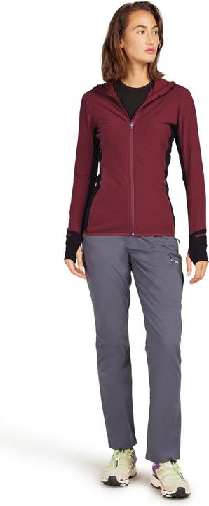 Image du produit Icebreaker Femmes Descender L/S Zip Hood (S)