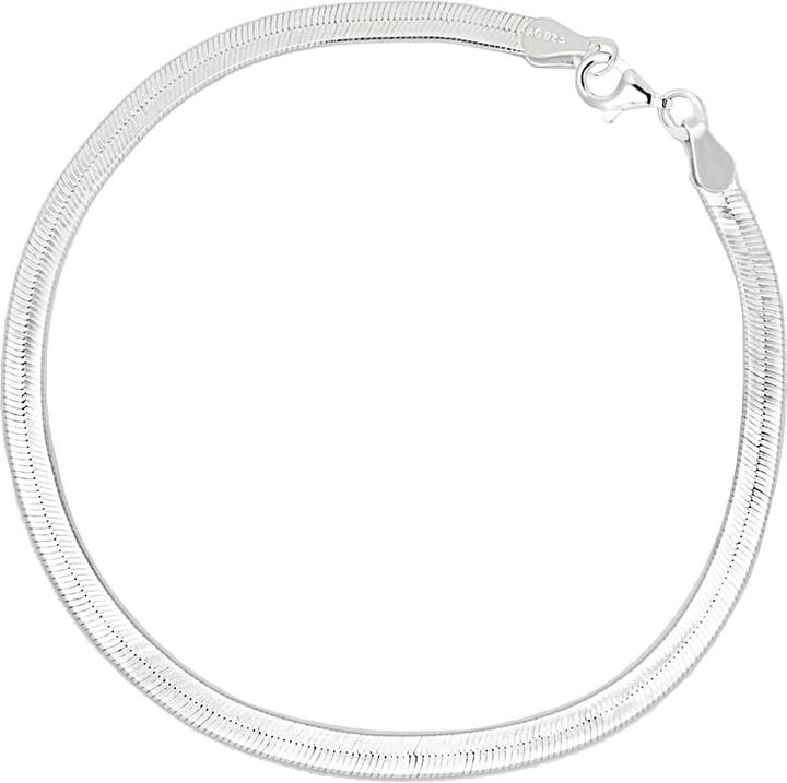 Immagine prodotto Candy Bracciale a spina di pesce M, argento 925 (19 cm, Argento 925)