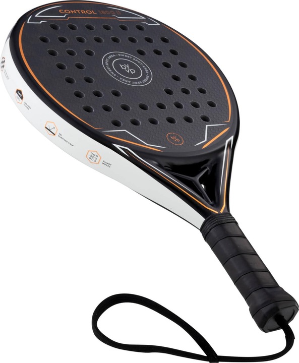 Actual product image By VP BYVP Padel Racket 1800 II, Black/Orange