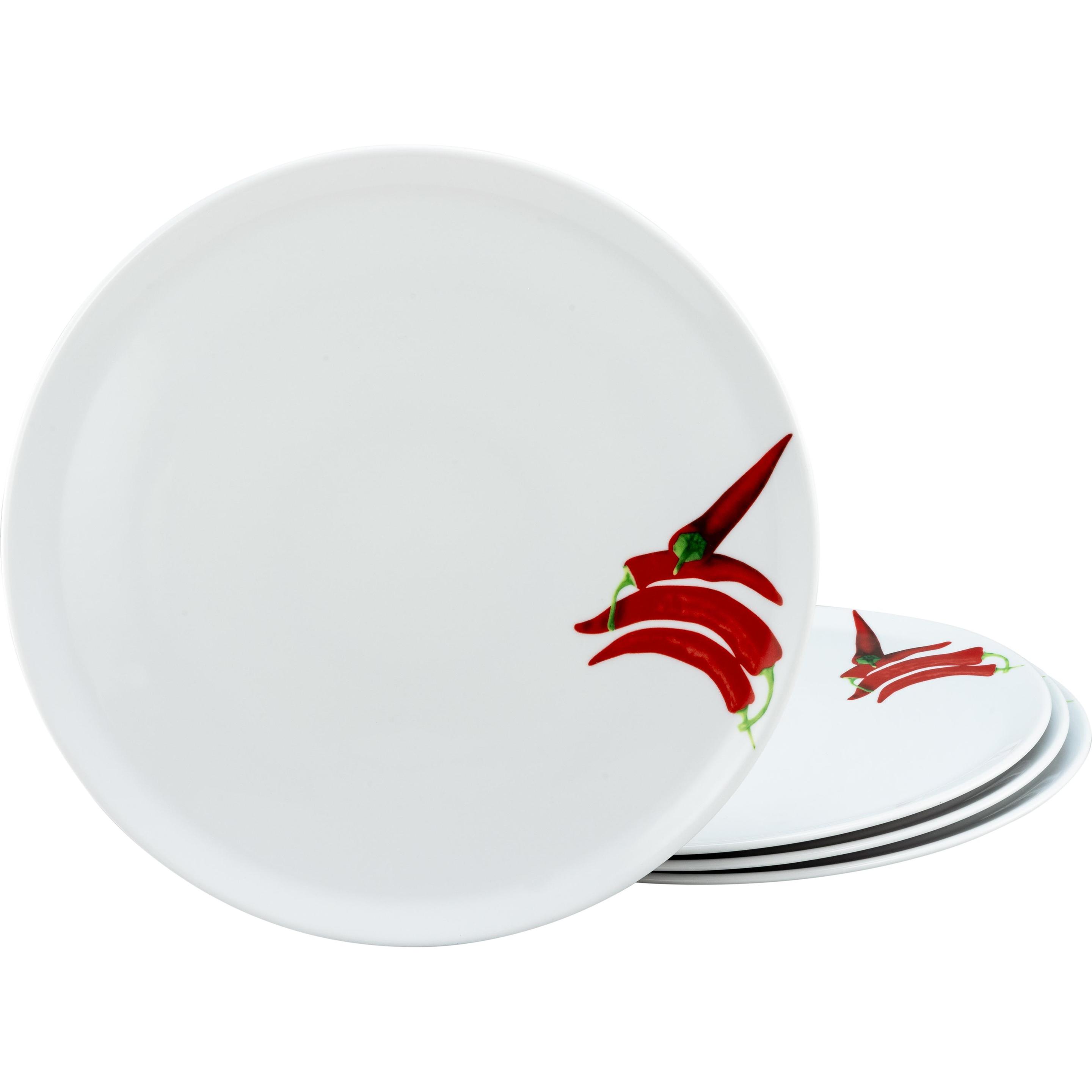 CreaTable Kräuter, Teller, Weiss