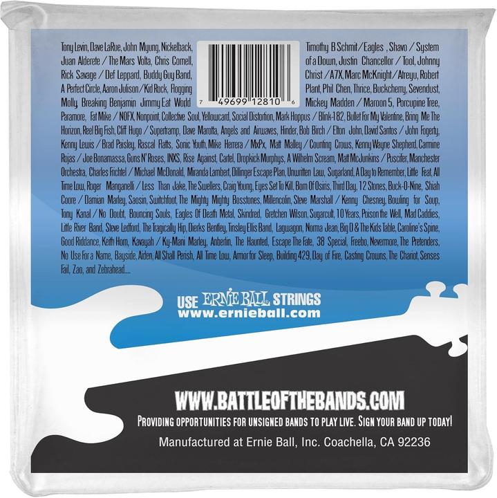 Produktbild Ernie Ball Flatwound (5x, E-Bass, 0.05")