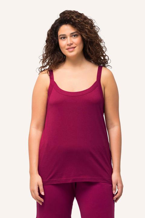 Produktbild Ulla Popken Spaghettitop, Rundhals, Modalmix, ärmellos (46, 48)