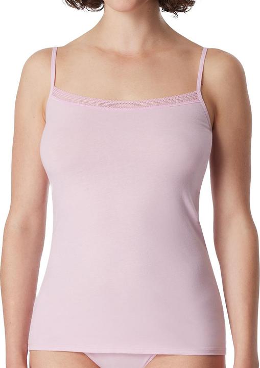 Actual product image Schiesser 4 Pack Cotton Lace Spaghetti Top (48, 4XL)