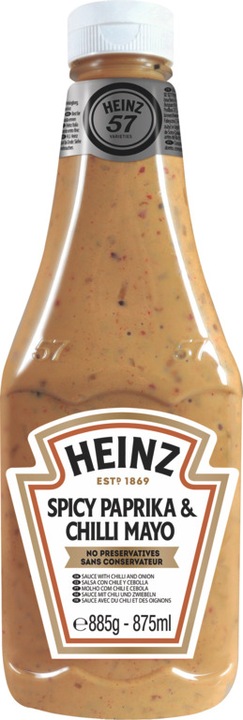 Immagine prodotto Heinz Mayo piccante alla paprika e al peperoncino 885g (935 g)